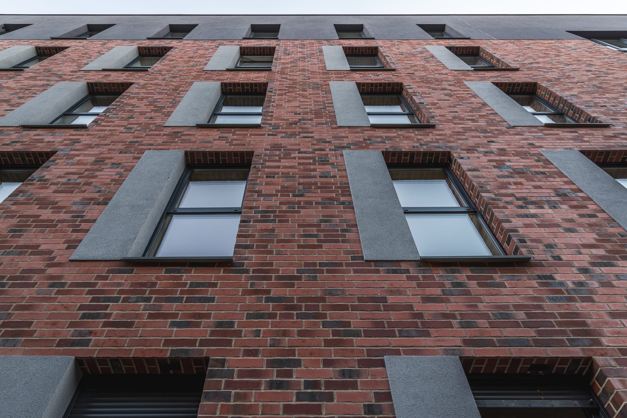 King Klinker brick slips, Sagaris Malta apartments, Poznań, Poland