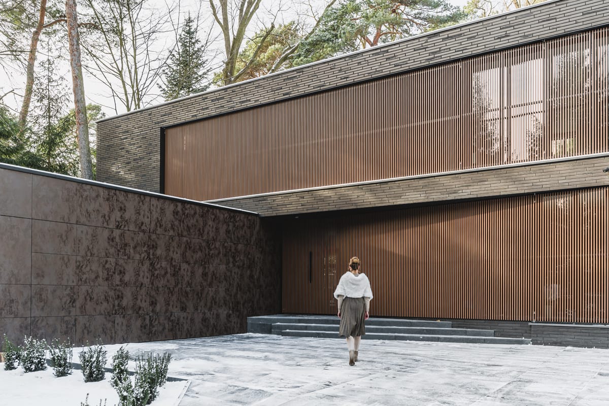 King Klinker brick slips, The Concealed House, Poland