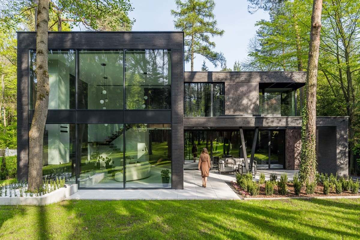 King Klinker brick slips, The Concealed House, Poland