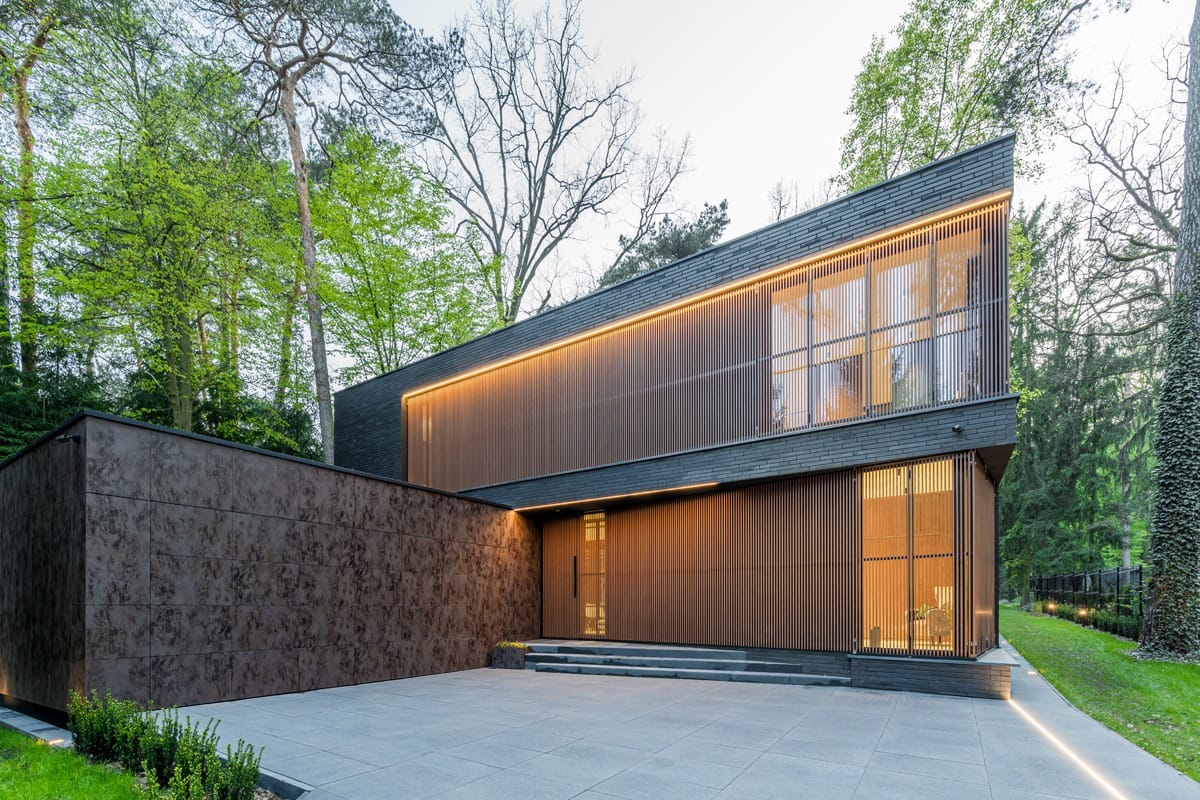 King Klinker brick slips, The Concealed House, Poland