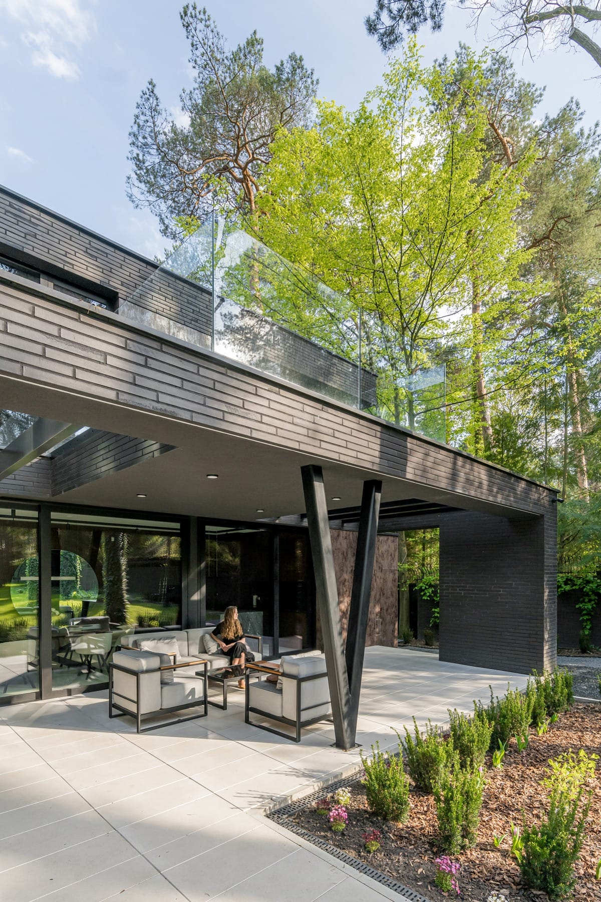 King Klinker brick slips, The Concealed House, Poland