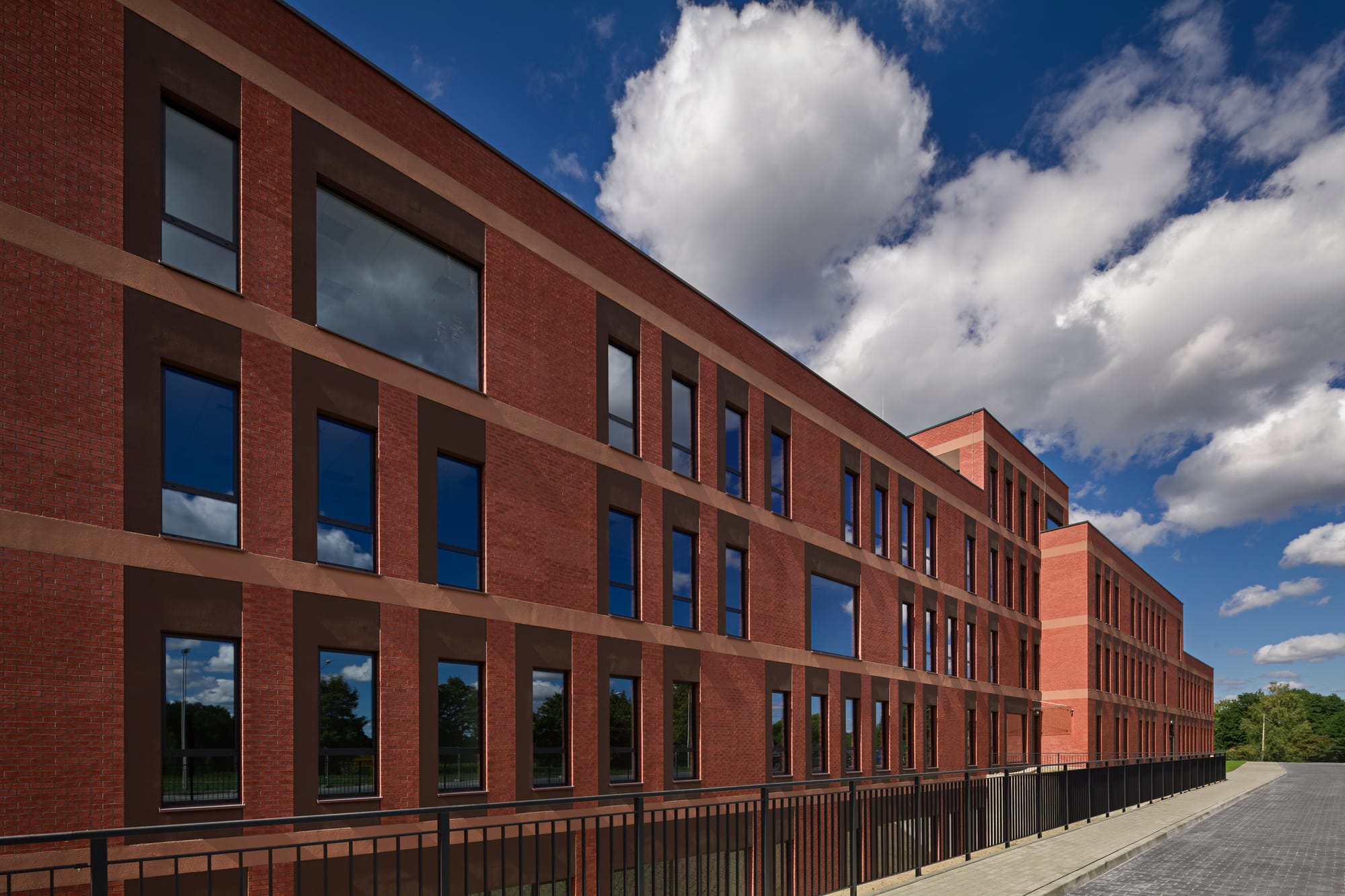 King Klinker brick slips, University of Warmia and Mazury, Olsztyn, Poland