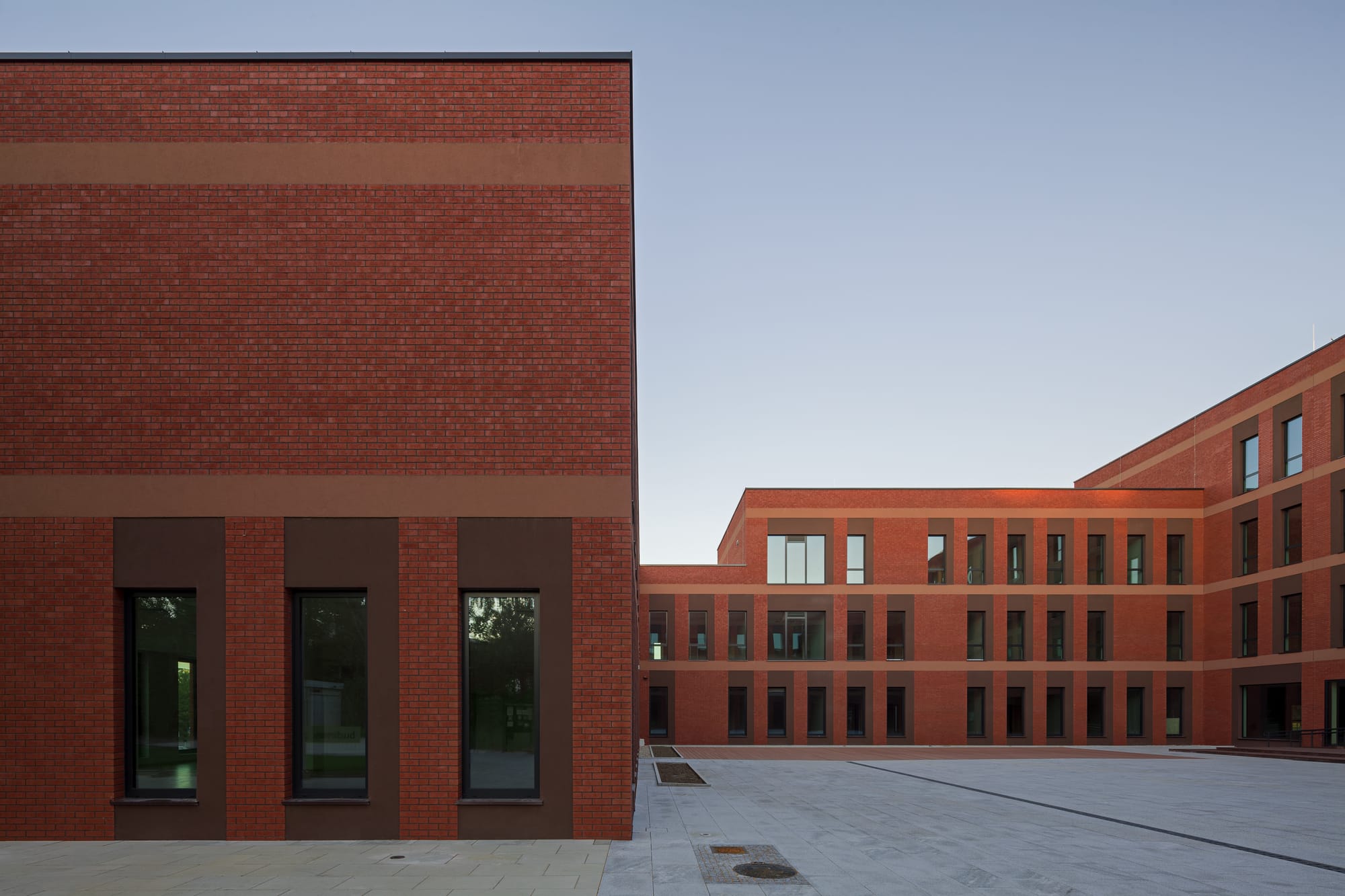 King Klinker brick slips, University of Warmia and Mazury, Olsztyn, Poland