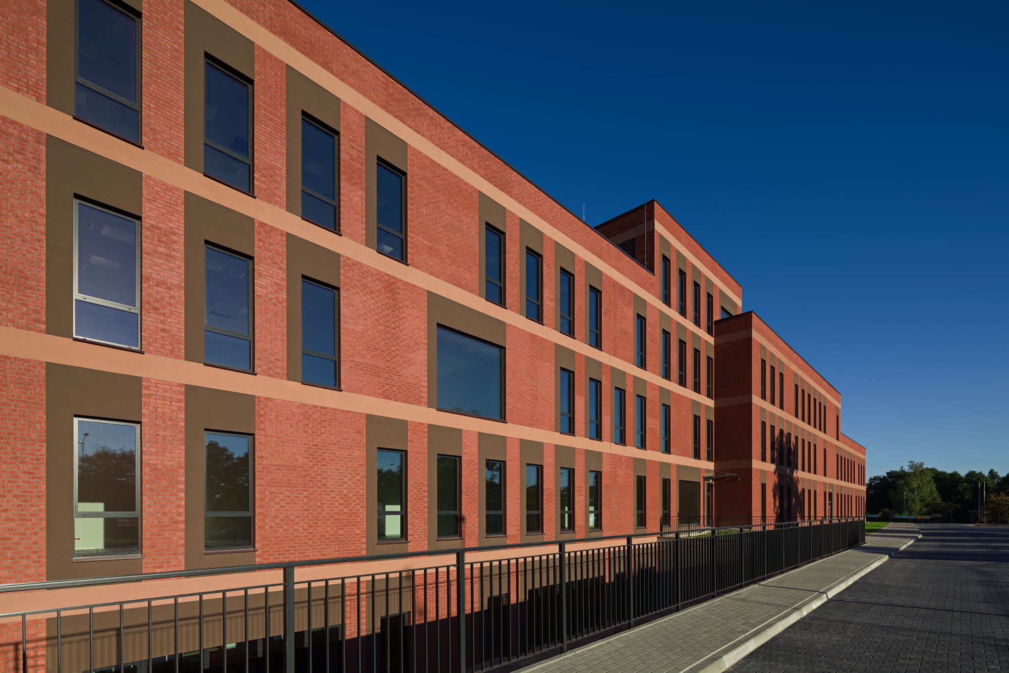 King Klinker brick slips, University of Warmia and Mazury, Olsztyn, Poland