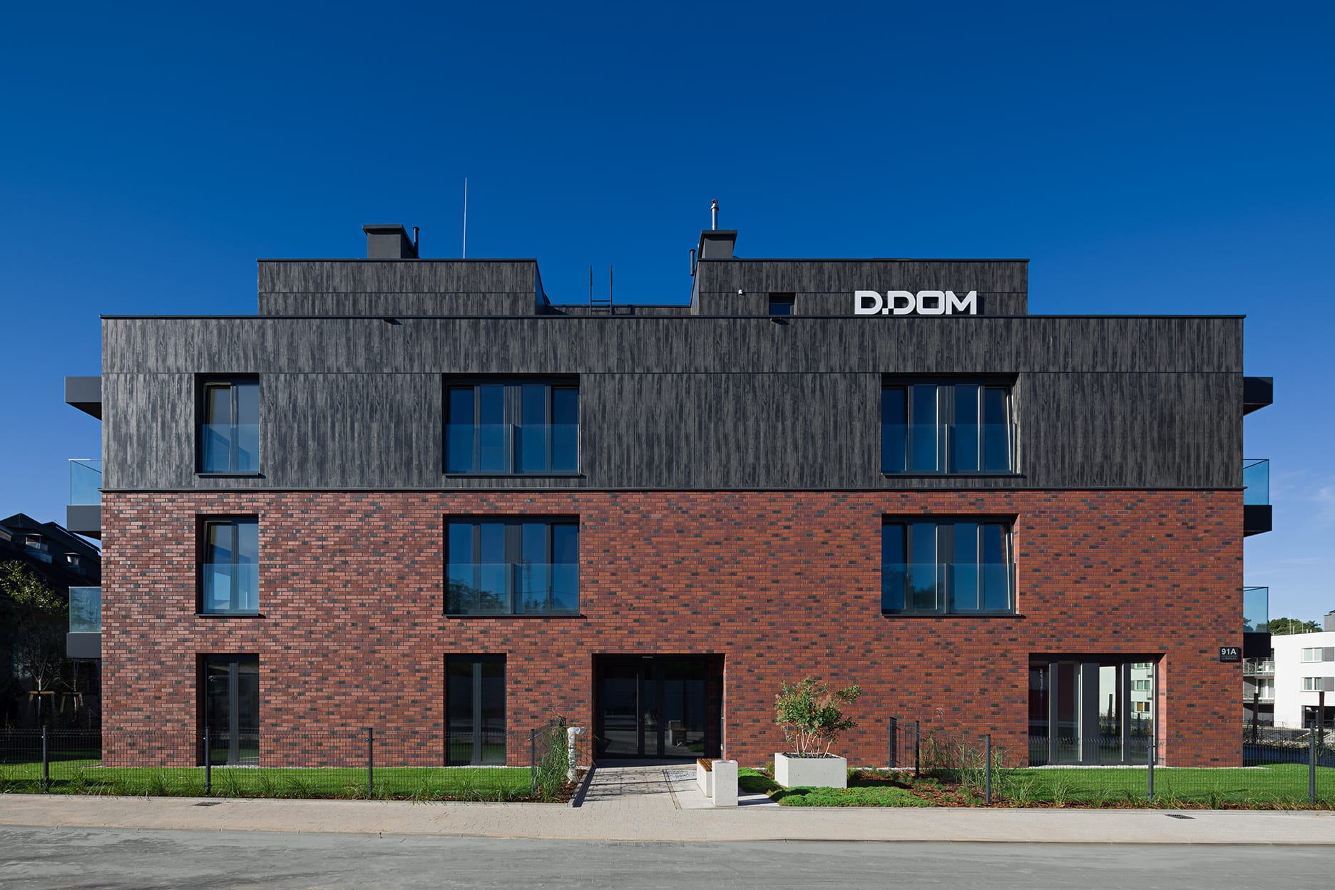 King Klinker Old Factory and Gothic Smile brick slips, Warmiński Port, Olsztyn