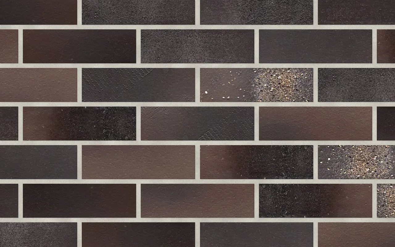 Expanded Modular thin brick in half running bond, drawn to the same scale as every other size on this page