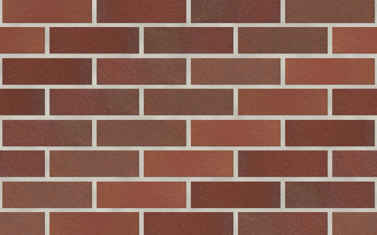 Modular thin brick in half running bond, drawn to the same scale as every other size on this page