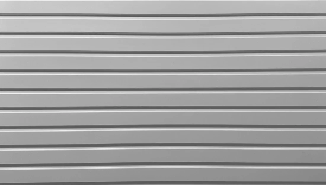 Fluted formliner pattern 100, cast in concrete