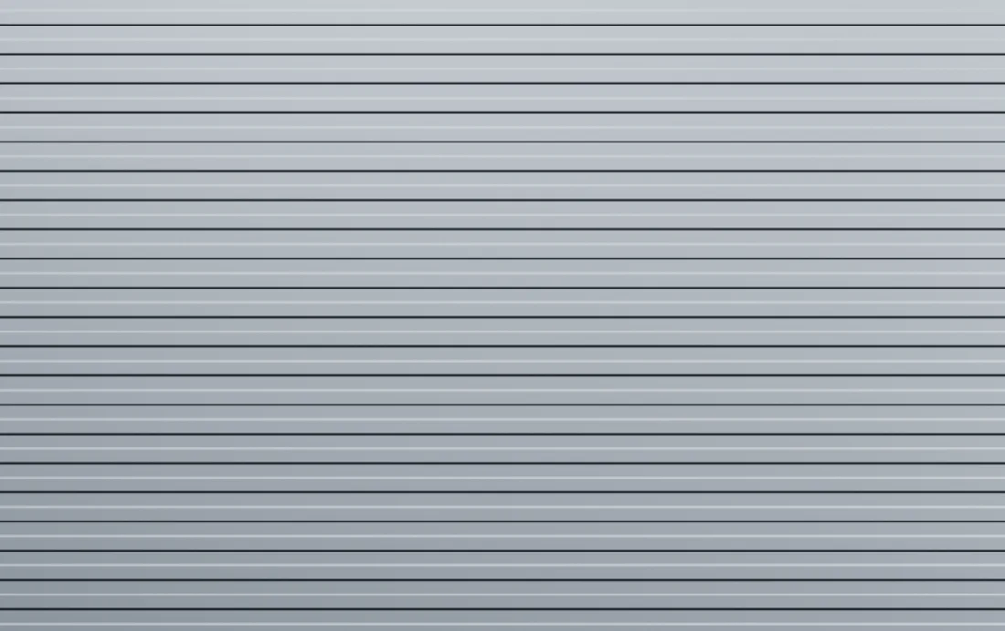 Fluted formliner pattern 101, cast in concrete