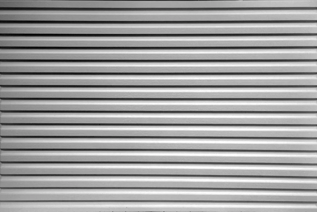 Fluted formliner pattern 105, cast in concrete