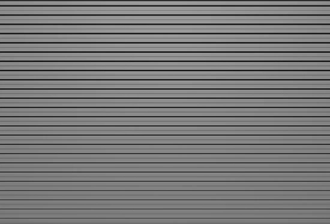 Fluted formliner pattern 106, cast in concrete