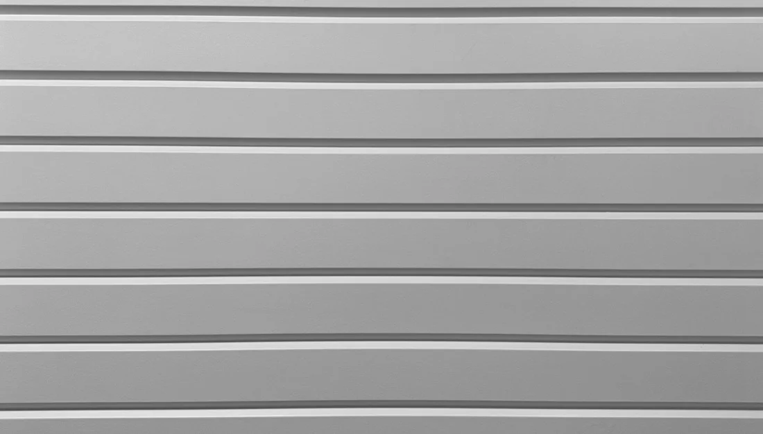 Fluted v groove formliner pattern 123, cast in concrete