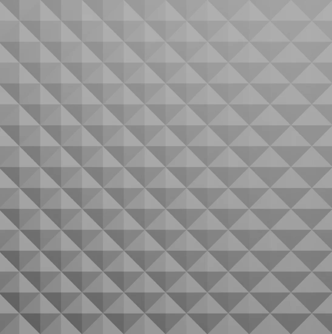 Pyramid formliner pattern cast in concrete