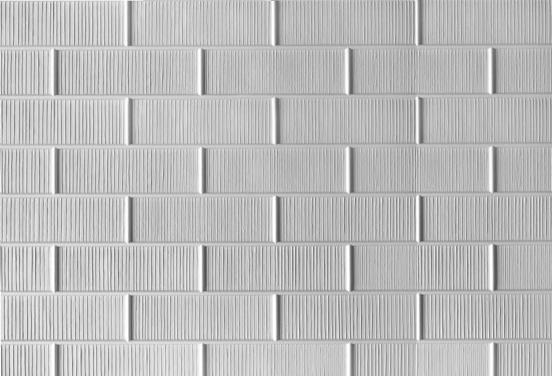 Half bond utility formliner pattern 3000VS, cast in concrete