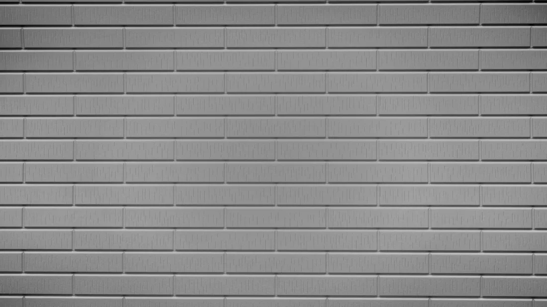 Half bond norman wirecut formliner pattern cast in concrete