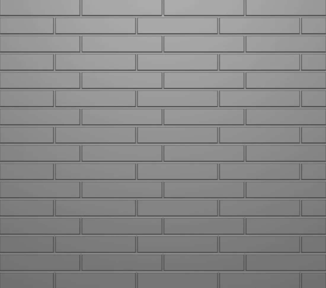 Third bond norman formliner pattern 4013, cast in concrete