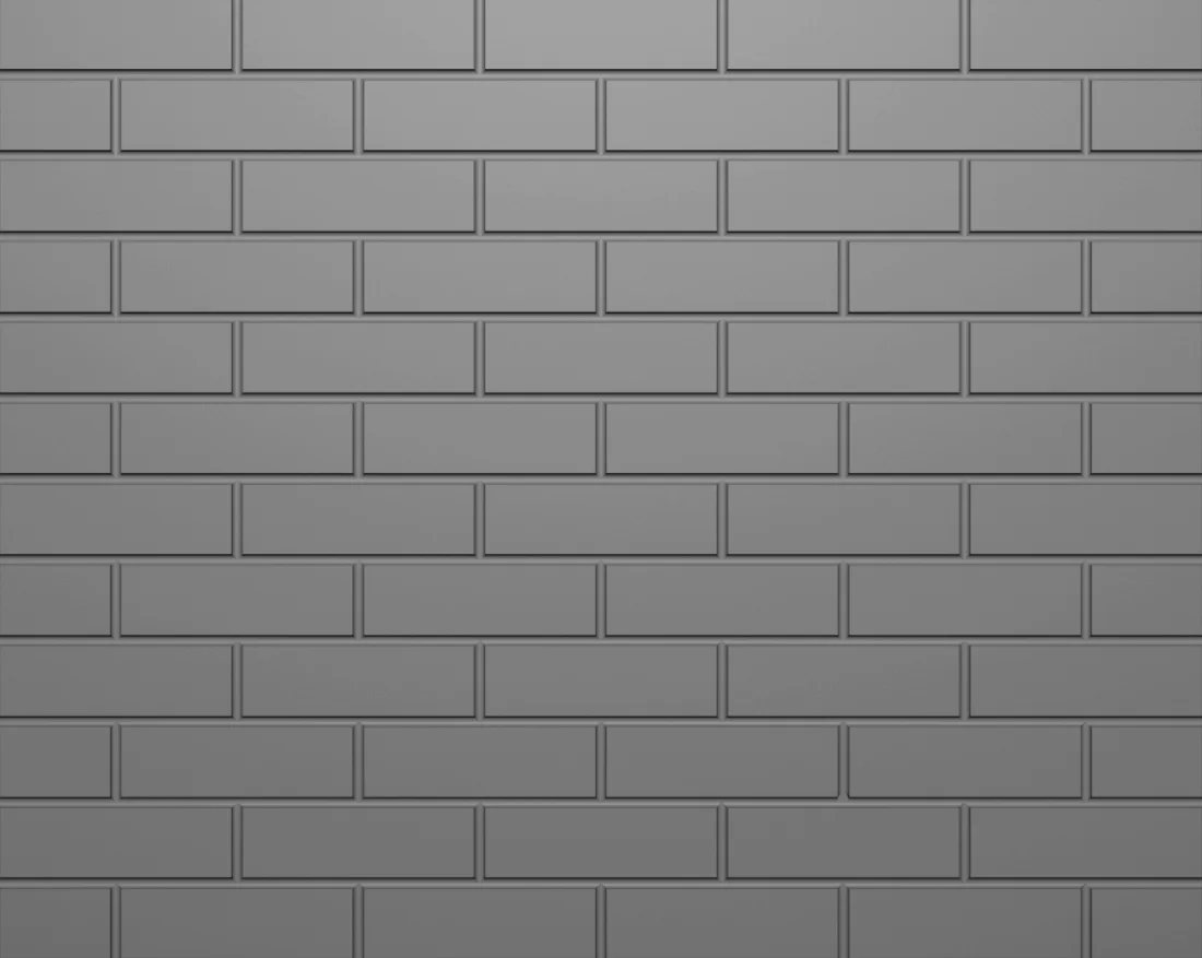 King Klinker half bond formliner pattern 7000KK, cast in concrete