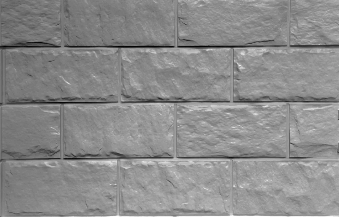 Half bond 12x24 stone block formliner pattern cast in concrete