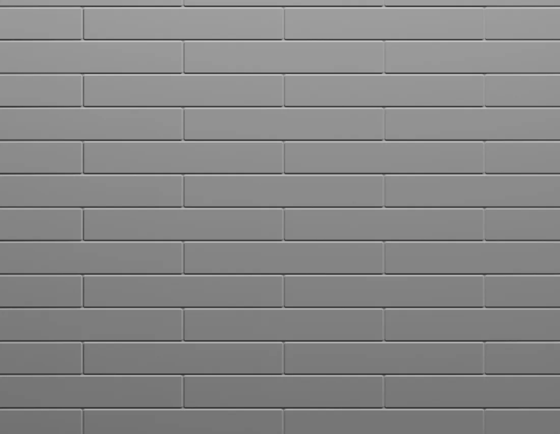 Half bond 4x12 block formliner pattern cast in concrete