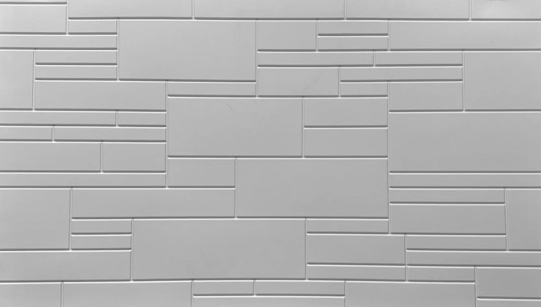 Ashlar stone pattern 204, cast specimen