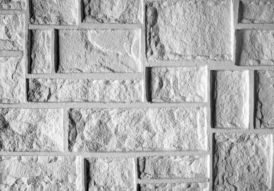 Ashlar stone formliner pattern 260, cast in concrete