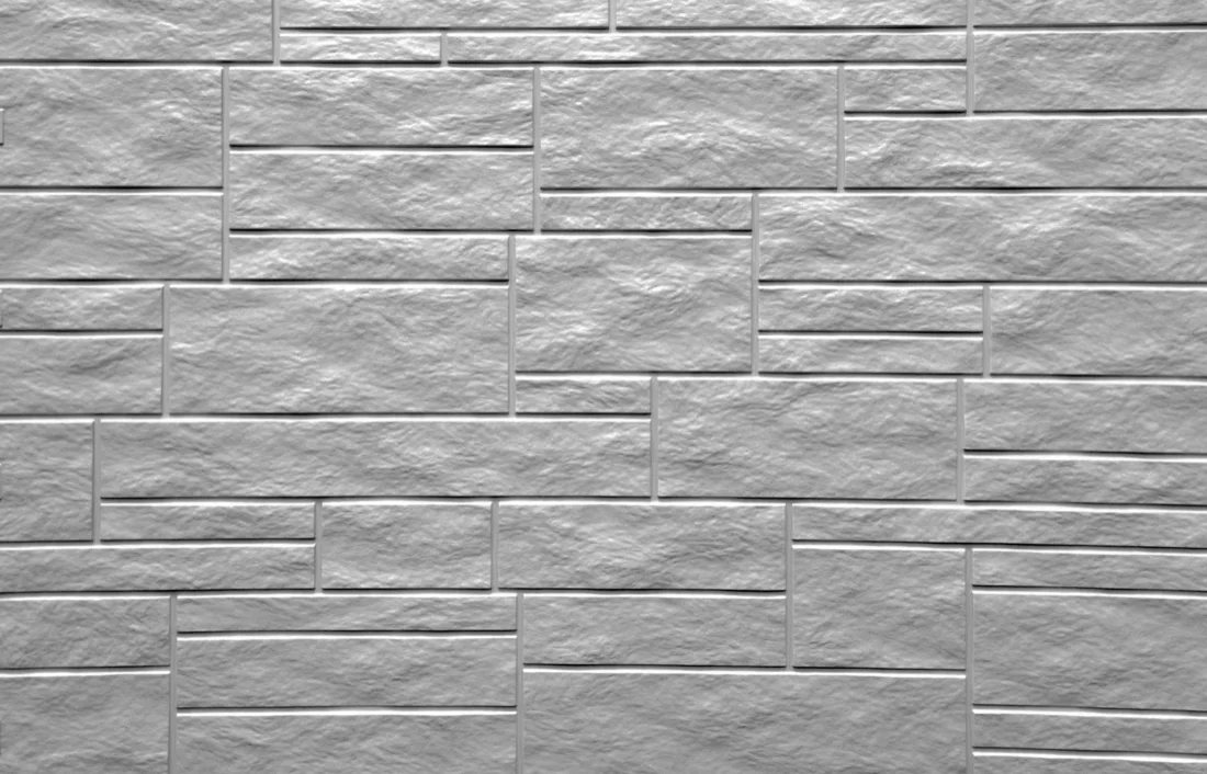 Ashlar stone formliner pattern 261, cast in concrete