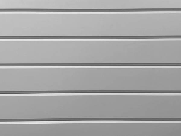 Fluted v groove formliner pattern 121, cast in concrete