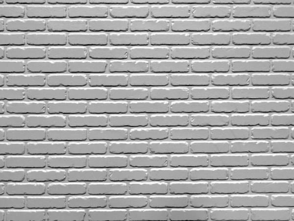 Half bond modular tumbled brick formliner pattern cast in concrete