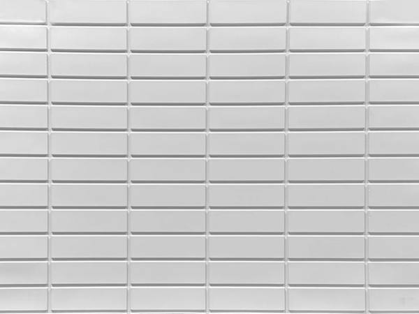 Stacked bond modular raked formliner pattern cast in concrete
