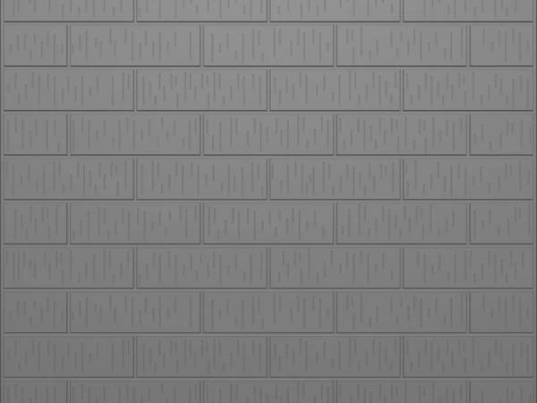 Half bond utility wirecut formliner pattern cast in concrete