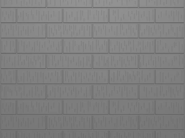 Third bond utility wirecut formliner pattern cast in concrete