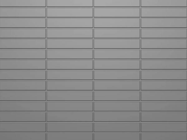 Stacked bond norman wirecut formliner pattern cast in concrete