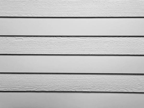 8" alternating shiplap formliner pattern cast in concrete