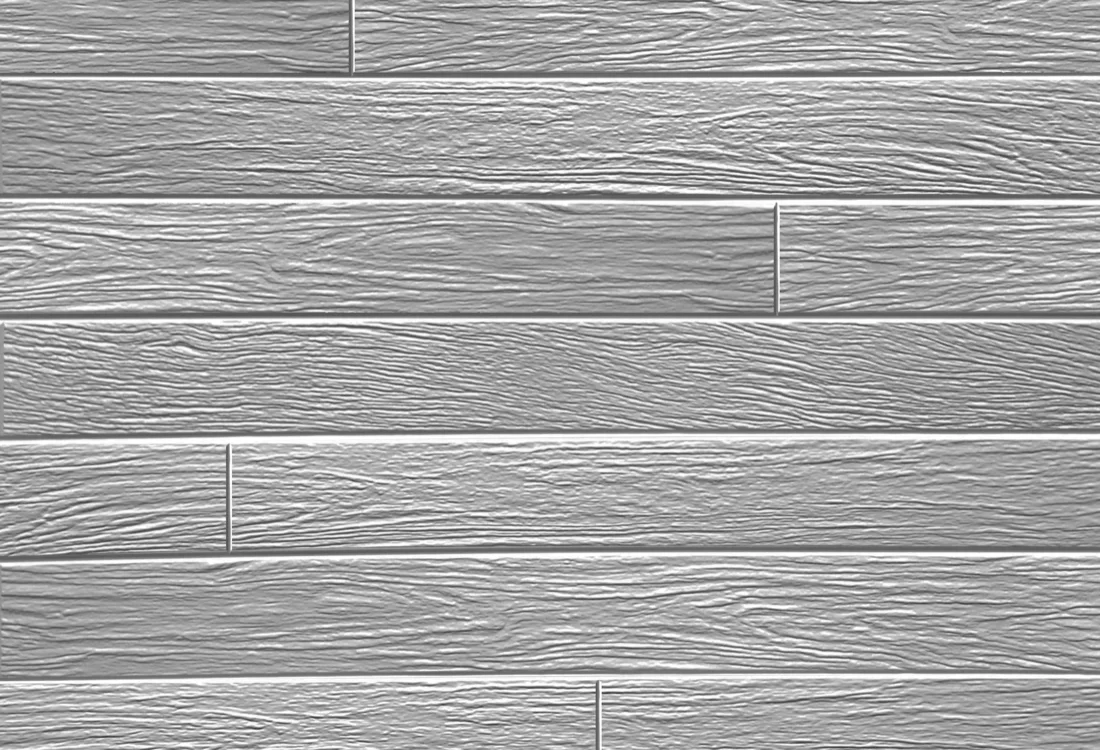 8" v groove formliner pattern cast in concrete
